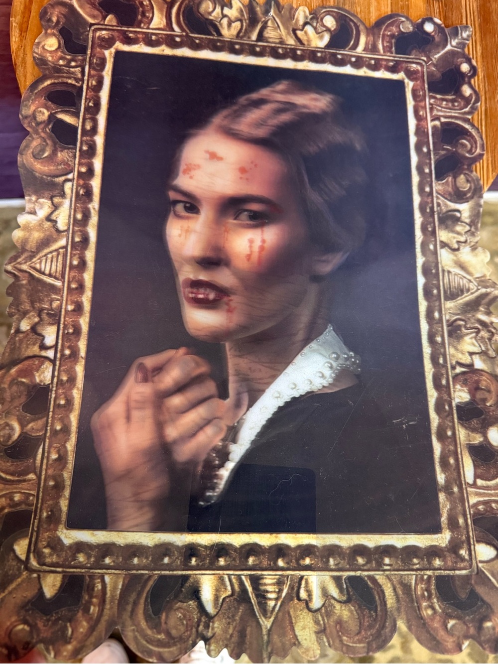 Halloween Lenticular Spooky Changing Portrait Haunted House Party Creepy Read - Picture 5 of 11